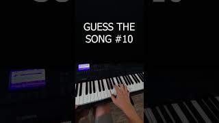 GUESS THE SONG 10 piano pianotutorial pianocover pianomusic pianolessons guessthesong [upl. by Krantz]