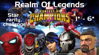 MCOC Realm Of Legends  Star rarity VS challenge [upl. by Kumar]