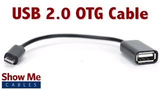 Easy To Use USB 20 Micro OTG Cable  Highlight [upl. by Namron]