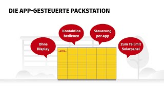 Die Appgesteuerte Packstation – jetzt kontaktlos bedienen [upl. by Akinar]