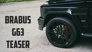 BRABUS G63 Widestar Teaser  Gasoline Culture [upl. by Ahcilef]