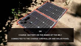 3 DOKIO 80 WATT SOLAR PANEL AND THE MN 1 AND BASE CHARGER BY DBC STETSASONIC [upl. by Magnolia853]