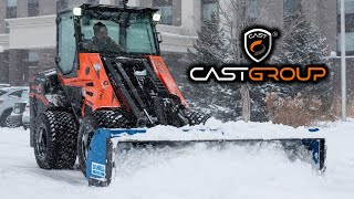 Cast Loaders MAXO 57  Snow Removal [upl. by Babita]