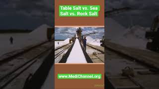 Table Salt vs Sea Salt vs Rock Salt [upl. by Somisareg]