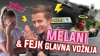 Melani Mekicar na fejk glavni vožnji HAHAHAHA [upl. by Lati]