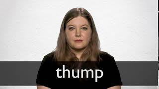 How to pronounce THUMP in British English [upl. by Airlie]