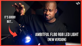 A Fun Video Light but Ambitful FL80 RGB LED review [upl. by Lefkowitz]