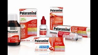 Polaramine  Polaradex  Dexclorfeniramina  O famoso Antialérgico [upl. by Halverson]