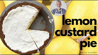 Lemon Custard Pie [upl. by Ennairod965]