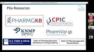 Pharmacogenomics PGx Working Group Overview [upl. by Glorianna]