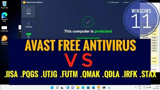 Avast Free Antivirus Vs Ransomware iisa pqgs utjg futm qmak qdla irfk stax  EP  13 [upl. by Aeniah]