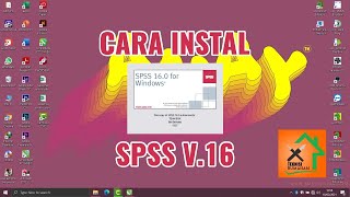 Cara Instal Aplikasi spss 16  MUDAH 2021 [upl. by Evelyn]