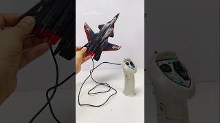 Fighter jet Powered by DC Motor  Remote control jet  Remote wali jet RC jet  jet Restoration [upl. by Eerpud388]