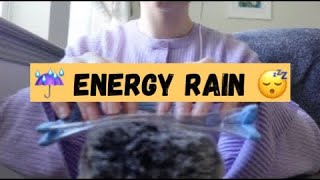 Soft amp Gentle ASMR for Sleep pluck and pull hand movements energy rain asmr asmrsounds [upl. by Aelhsa22]