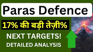 paras defence share latest news  paras defence share price  paras defence Targets [upl. by Auqinat]