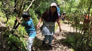 Yosondua  cascadas y puente colgante para visitar en La Sierra mixteca de Oaxaca Mexico [upl. by Hafler]