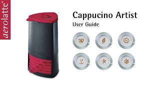 aerolatte Cappuccino Artist  User Guide [upl. by Nahc]