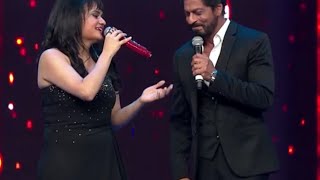 Aditi Singh Sharma With The Singer Side Of Shahrukh At RSMMA  Radio Mirchi [upl. by Haziza]