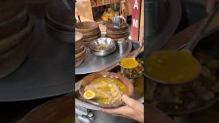 Traditional Desi Breakfast  Authentic Siri Paye Serving in Wooden Bowl  Behram Cafe Swat [upl. by Salvidor]