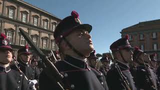 Giuramento del 236° corso della scuola militare nunziatella Due i militari salentini [upl. by Rhianna]