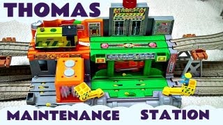 Takara Thomas amp Friends Maintenance Station Toy Train Set [upl. by Cullen]