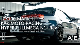 JDM JZX100 MARK2 1JZGTE Exhaust sound  Kakimoto Racing HYPER FULLMEGA N1 Japan sportscars ASMR 4K [upl. by Fruin]