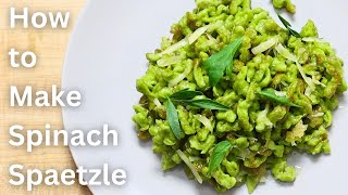 Easy German Spaetzle Recipe [upl. by Dewar236]