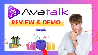 AvaTalk Review 2024  App Demo  Coupon  Huge Bonuses [upl. by Trout]