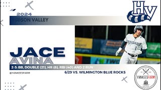 Jace Avina Vs Wilmington Blue Rocks 62924 [upl. by Ehsom960]