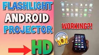 Flashlight projector App for Android  FLASHLIGHT VIDEO PROJECTOR TUTORIAL FOR ANDROID 2021 New [upl. by Alber]