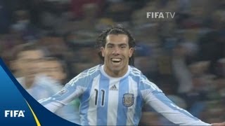 Argentina v Mexico  2010 FIFA World Cup  Match Highlights [upl. by Aid]