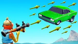 New SNIPERS vs CARS In Fortnite [upl. by Rufena]