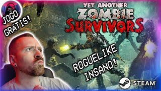 JOGO GRATIS NA STEAM  Yet Another Zombie Survivors DEMO [upl. by Hedvige]