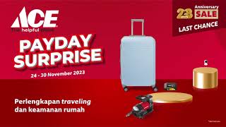 PAYDAY SURPRISE  Perlengkapan Traveling dan keamanan rumah [upl. by Robbins394]