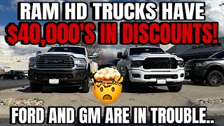 RAM Trucks Have 40000 In Discounts FORD AND GM ARE IN TROUBLE [upl. by Ojyma]