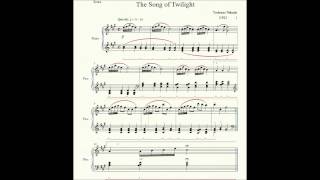 The Song of Twilight  Yoshinao Nakada  Piano Repertoire 3 [upl. by Adne966]