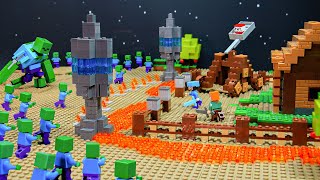 LEGO Wars Movie Compilation  Lego Stop Motion Minecraft Animation [upl. by Erdnassac]