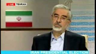 Iran Presidential debate  Mousavi  Ahmadinejad [upl. by Eatnoled]