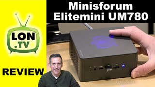 MINISFORUM EliteMini UM780 XTX Mini PC Review  Powerful Ryzen Mini PC [upl. by Nosiram]