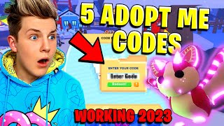 5 Adopt Me CODES THAT ALL WORK 2023 Prezley [upl. by Chader]