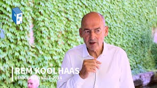 Rem Koolhaas The Relevance of the Archive at Venice Biennale 2014 [upl. by Chessa]