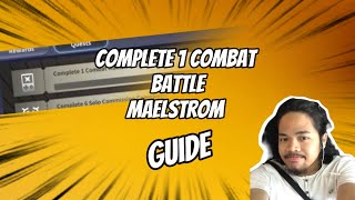 Daily Quest 1 Combat Maelstrom Battle OPM World [upl. by Elleval]