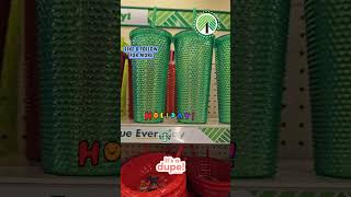 DOLLAR TREE HOLIDAY STARBUCKS DUPES GRAB THEM FAST [upl. by Nazay]