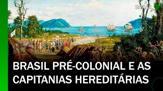 Brasil Précolonial e as Capitanias Hereditárias 15001548  História  Felipe Neves [upl. by Bolten]