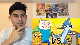 Finn Vs Mordecai Rap  Keyblade  Épicas batallas de rap del frikismo  Vídeo Reaccion [upl. by Rodmur837]