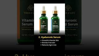 4 Best Face Serums  Dry Oily Combination Glowing Skin  Vitamin C Hyaluronic Niacinamide Care [upl. by Bambi]