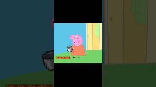 Peppa Pig Plays Minecraft in Real Life [upl. by Ivers]