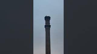 Workmen on top of Listers Mill Chimney [upl. by Olfe]