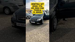 🚖Jentra Mt 2022📟49000 km 11300☎️905497799 eng arzon yangi vodiy taxi avto tuyning bozor [upl. by Emlynne]