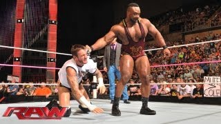 CM Punk vs Big E Langston Raw Sept 30 2013 [upl. by Okime320]